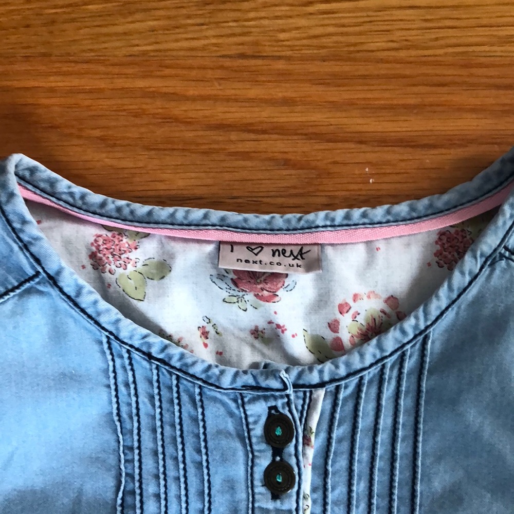 GIRLS SHIRT DRESS - Picture 2 of 4